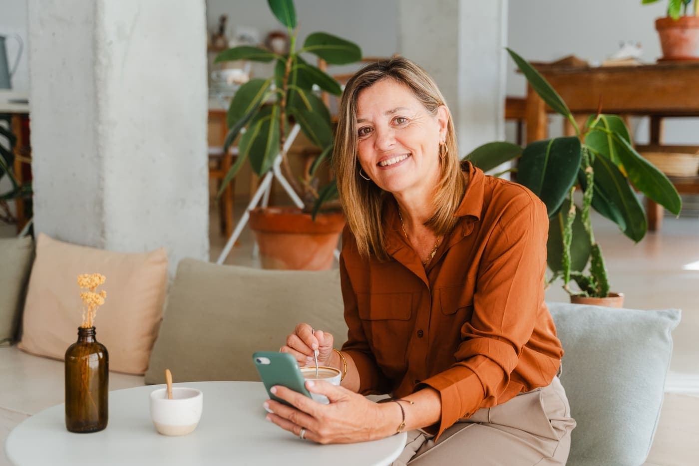 Career coach planning structured program offerings
